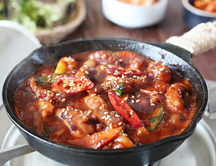 b02) 낙지볶음 4팩